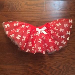 Baby Gear Red and White Tutu